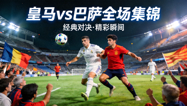 皇家马德里对阵巴塞罗那全场集锦视频封面